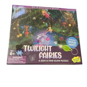 Twilight Fairies Seek and Find Glow Puzzle